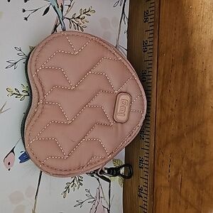 Lug Heart Shaped Coin Pouch